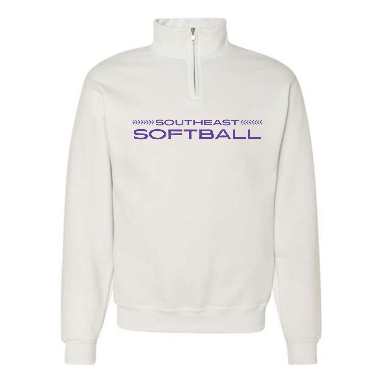 SES SOFTBALL SIMPLE LACES Quarter Zip (Multiple Colors)