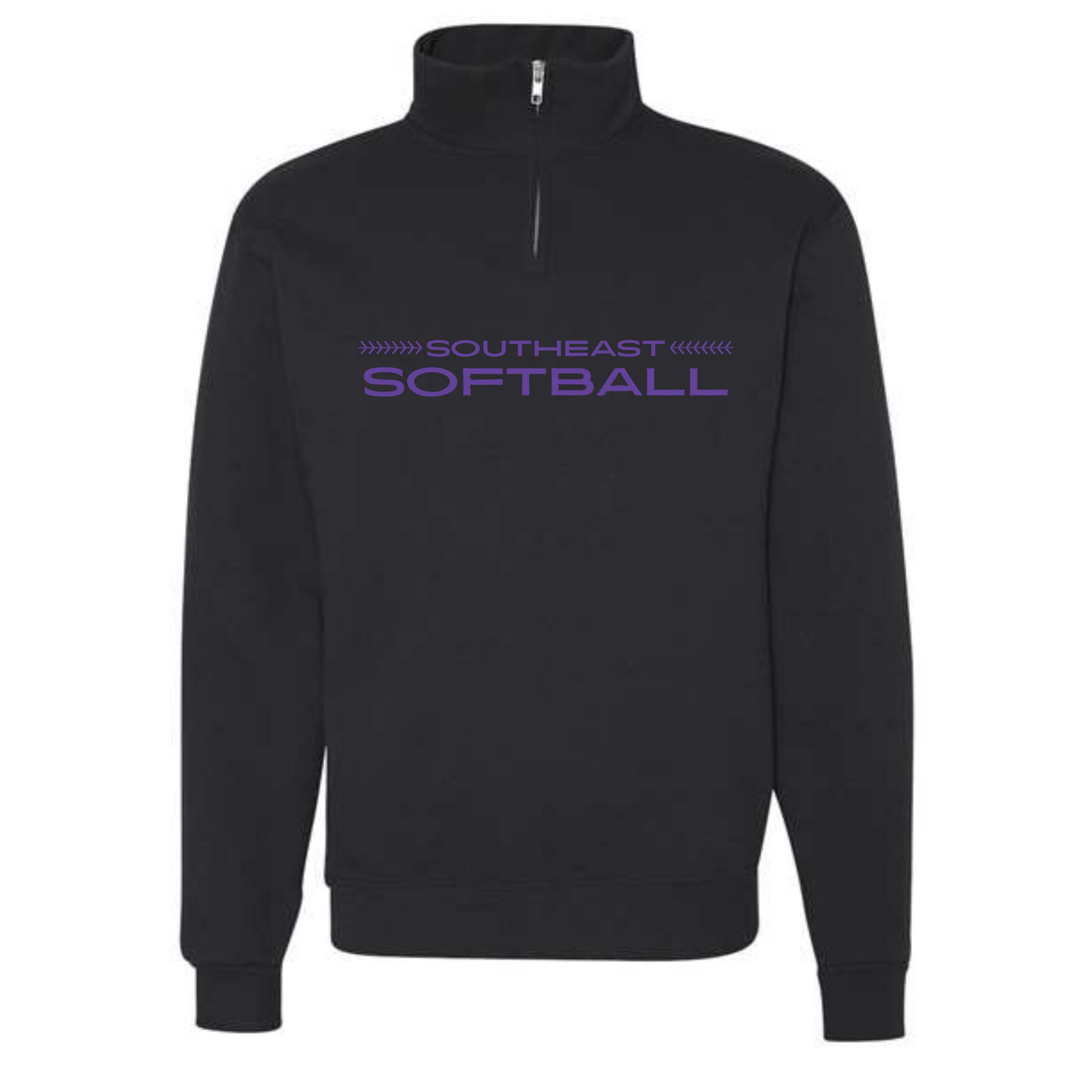 SES SOFTBALL SIMPLE LACES Quarter Zip (Multiple Colors)