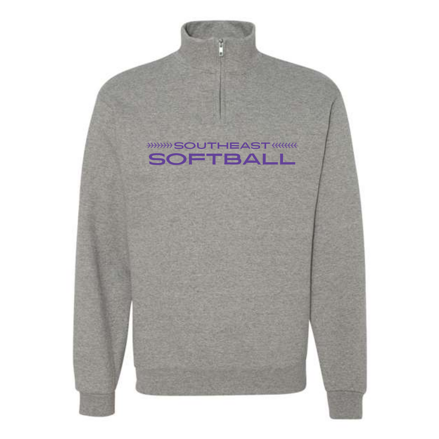 SES SOFTBALL SIMPLE LACES Quarter Zip (Multiple Colors)