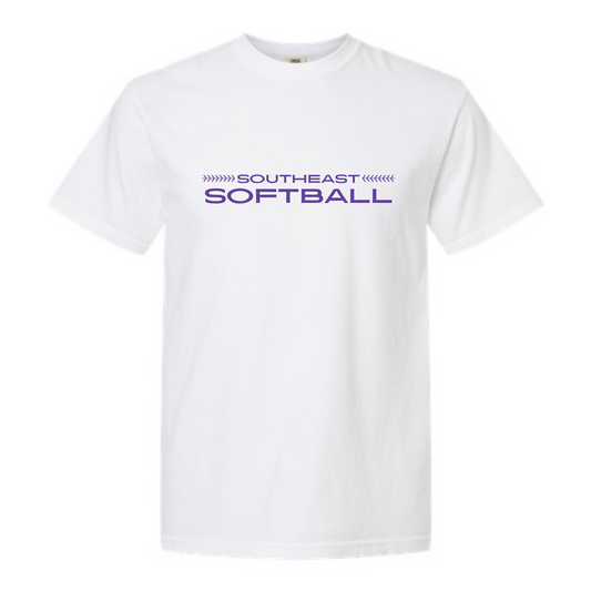 SES SOFTBALL SIMPLE LACES Vintage Wash Tee (Youth)