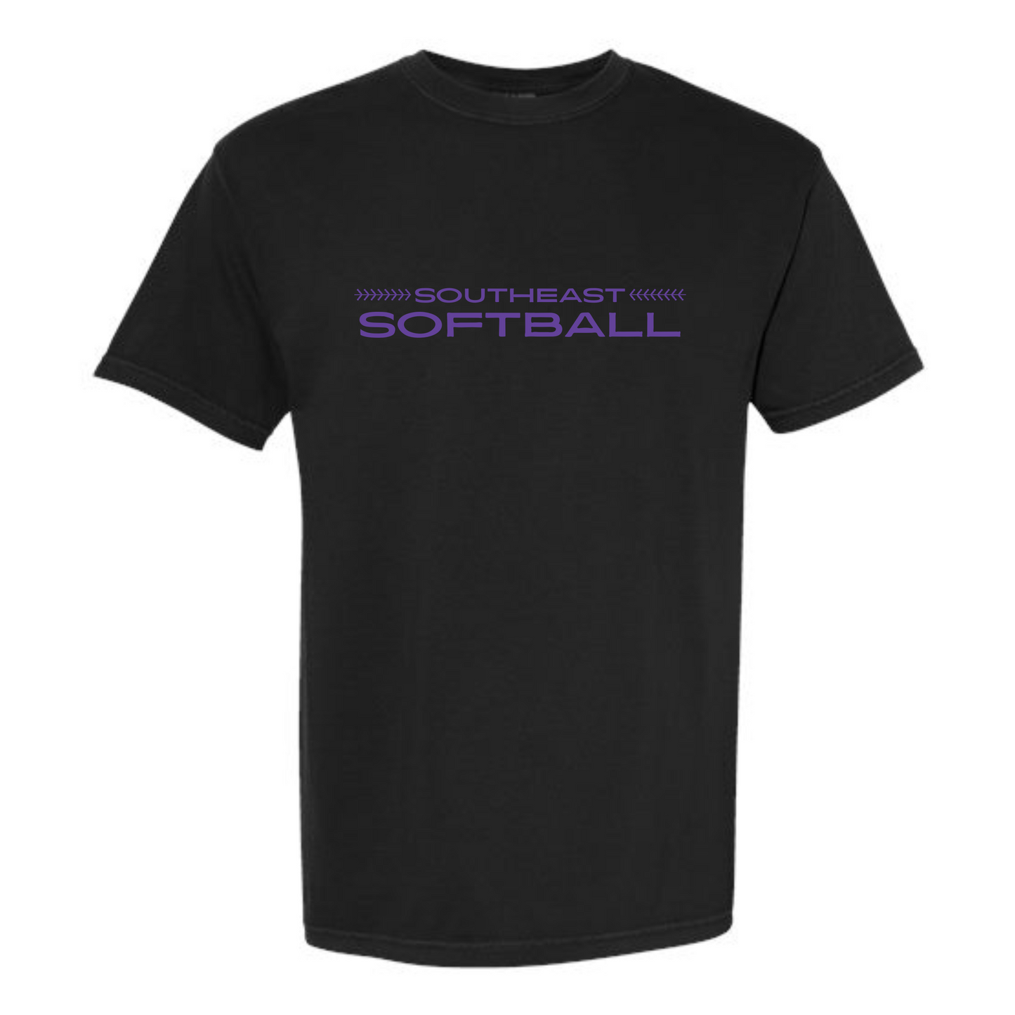 SES SOFTBALL SIMPLE LACES Vintage Wash Tee (Youth)