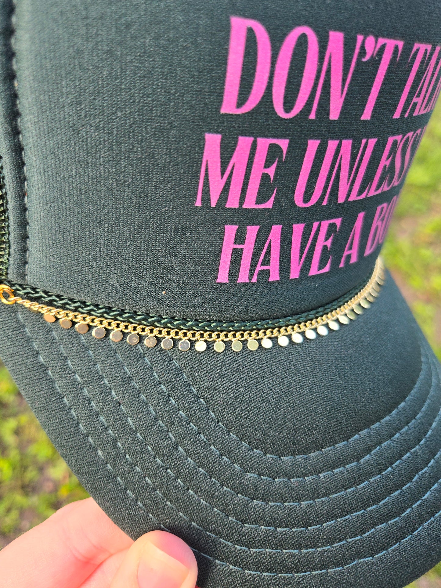 TRUCKER HAT CHAINS (Chains ONLY)