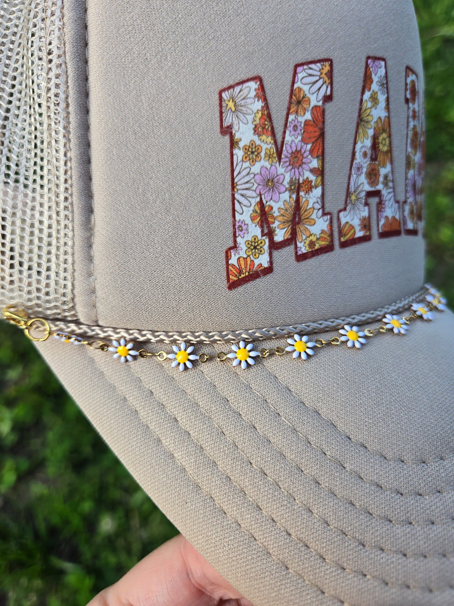 MAMA FLORAL Sand Trucker Hat (Hat Only)