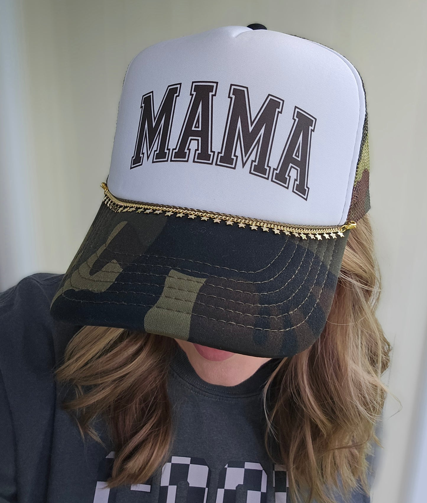 MAMA Camo Trucker Hat (Hat Only)