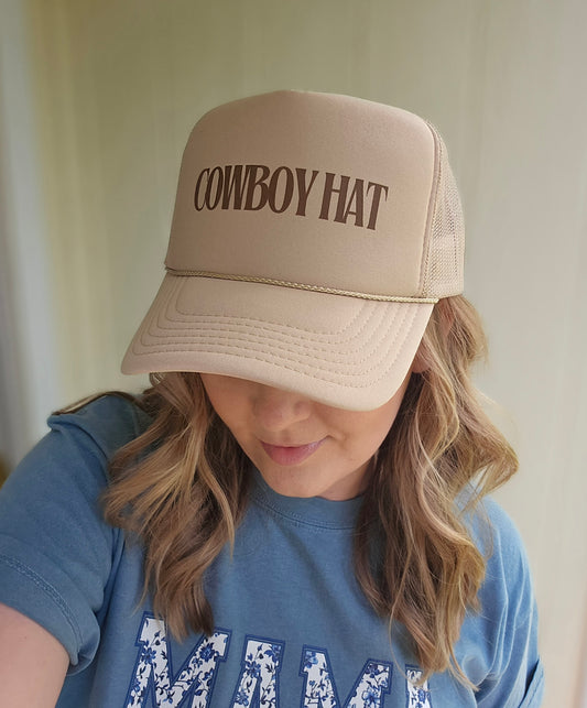 COWBOY HAT Trucker Hat (Hat Only)