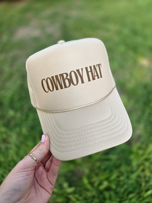 COWBOY HAT Trucker Hat (Hat Only)