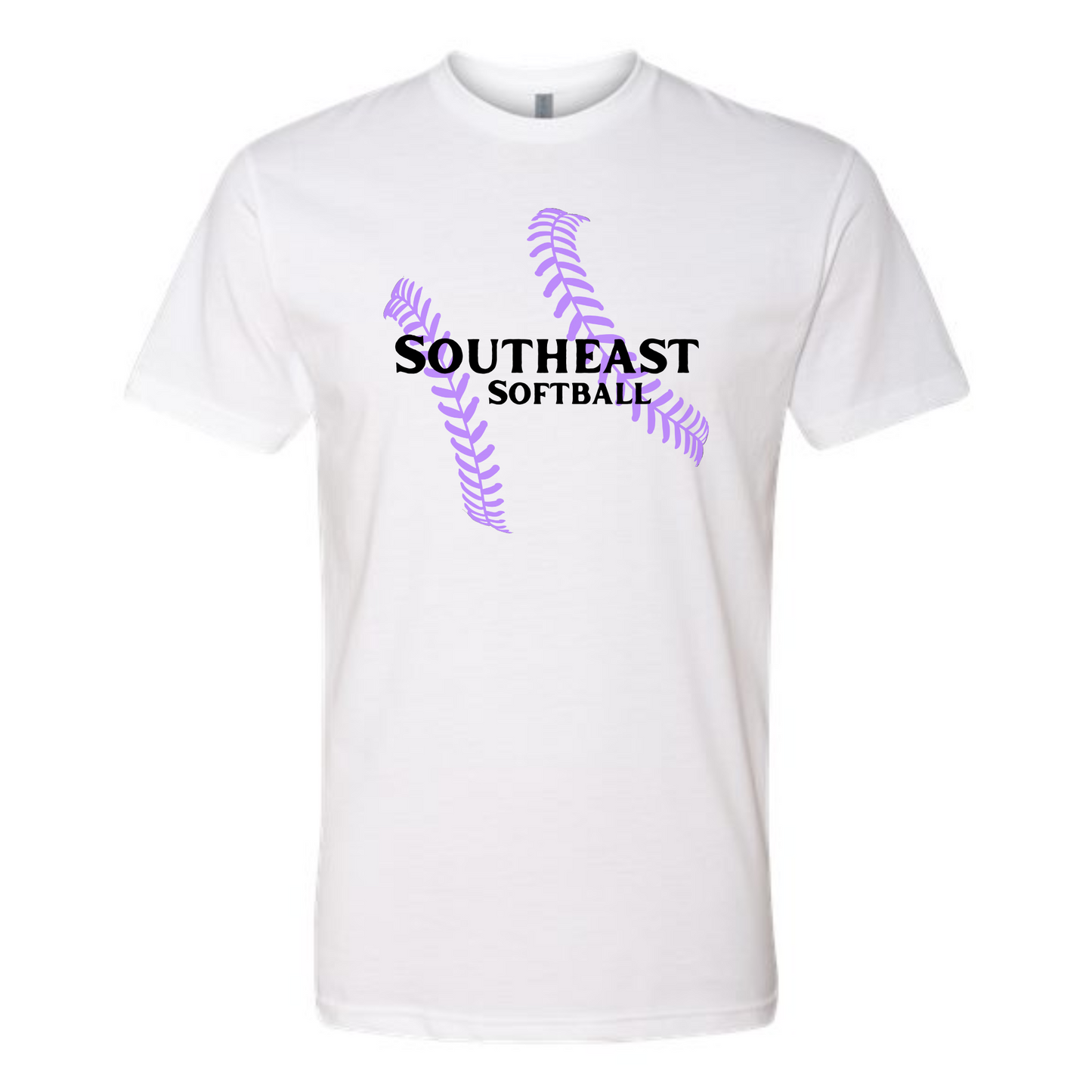 SES SOFTBALL LACES Heather Short Sleeve Tee