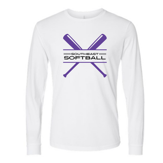 SES SOFTBALL BATS Heather Long Sleeve Tee