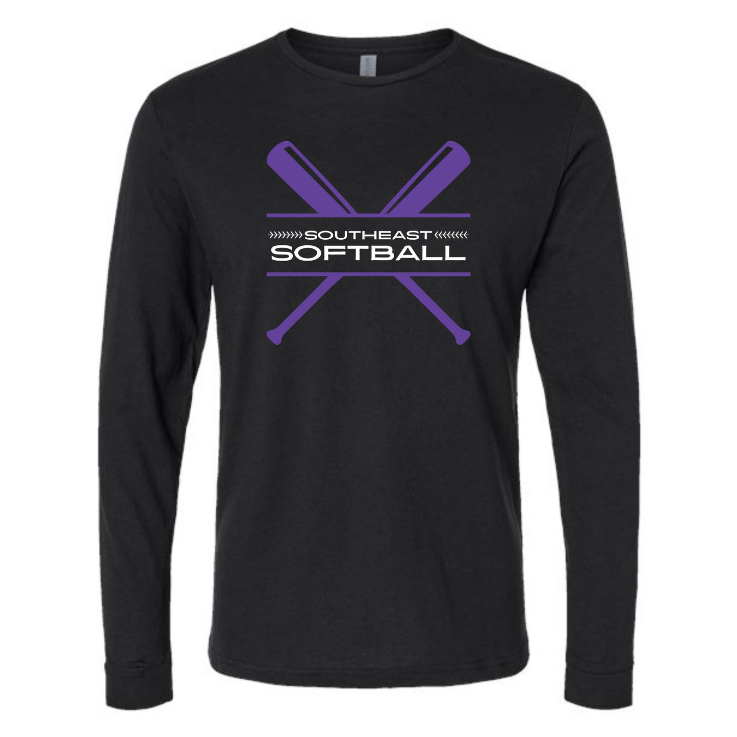 SES SOFTBALL BATS Heather Long Sleeve Tee