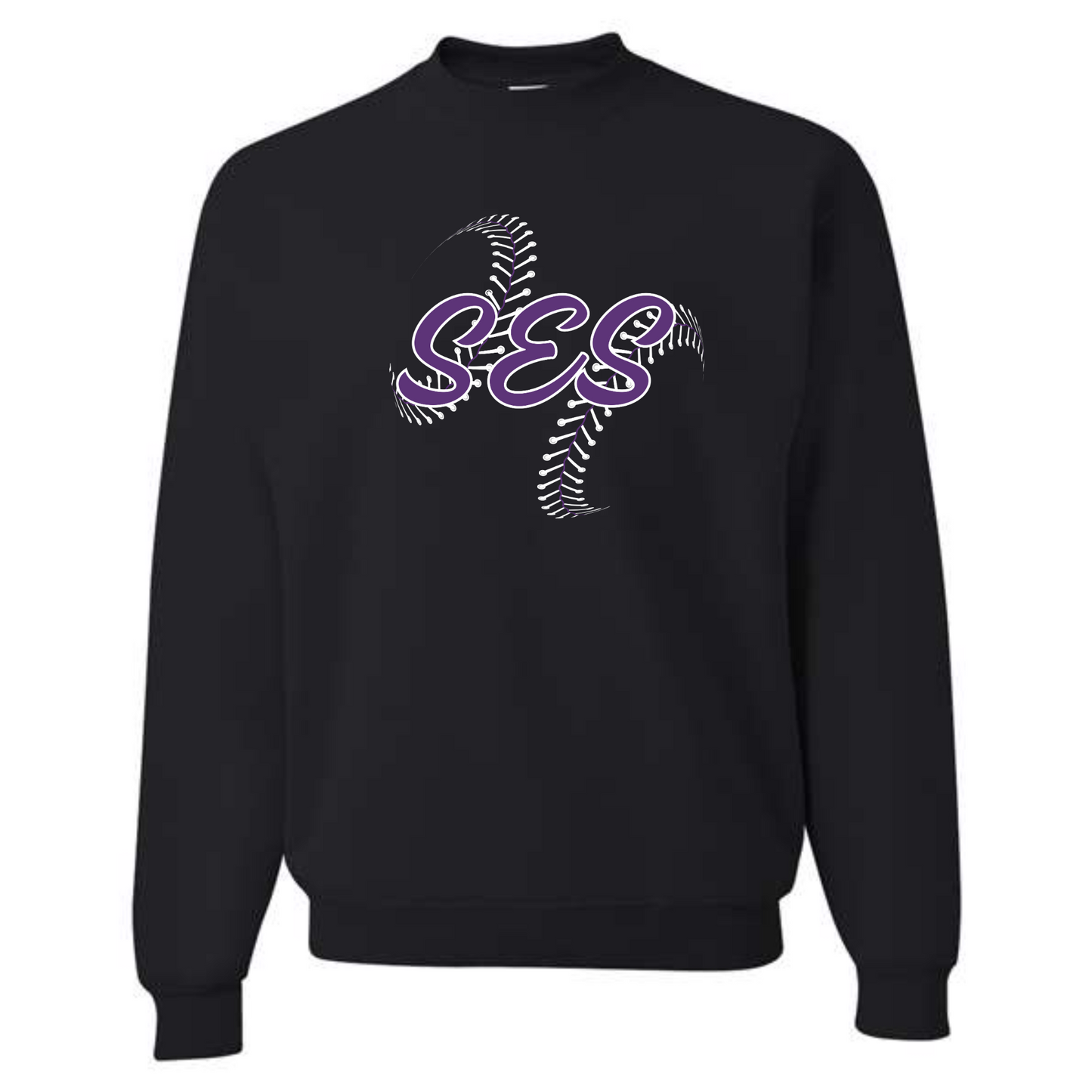 SOUTHEAST SOFTBALL Laces Unisex Crewneck Sweatshirt (ADULT/KIDS)