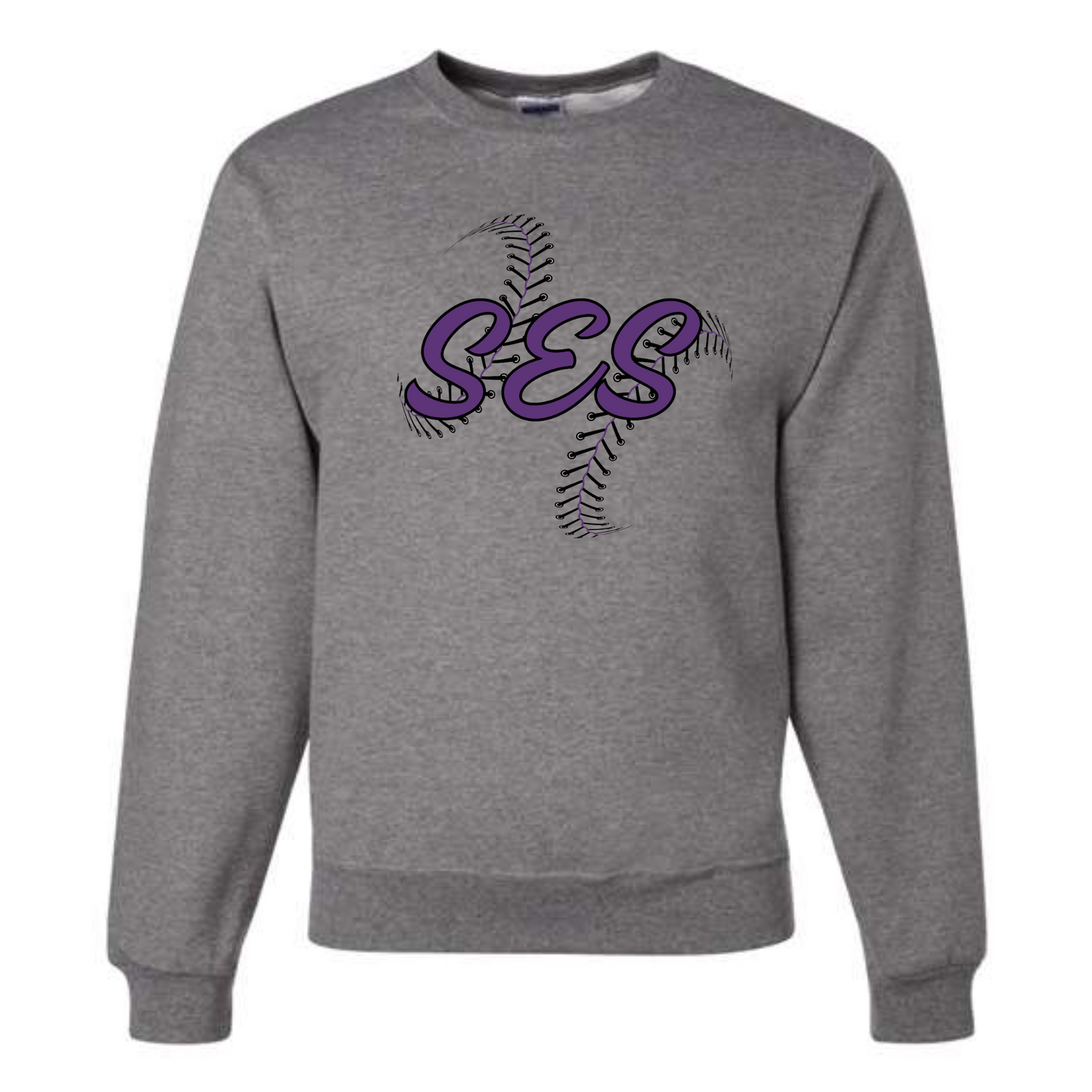 SOUTHEAST SOFTBALL Laces Unisex Crewneck Sweatshirt (ADULT/KIDS)