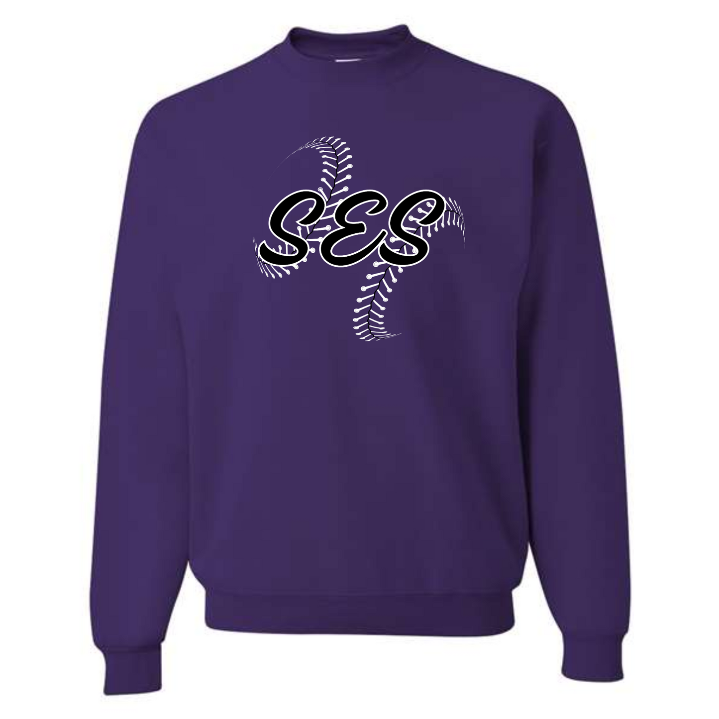 SOUTHEAST SOFTBALL Laces Unisex Crewneck Sweatshirt (ADULT/KIDS)