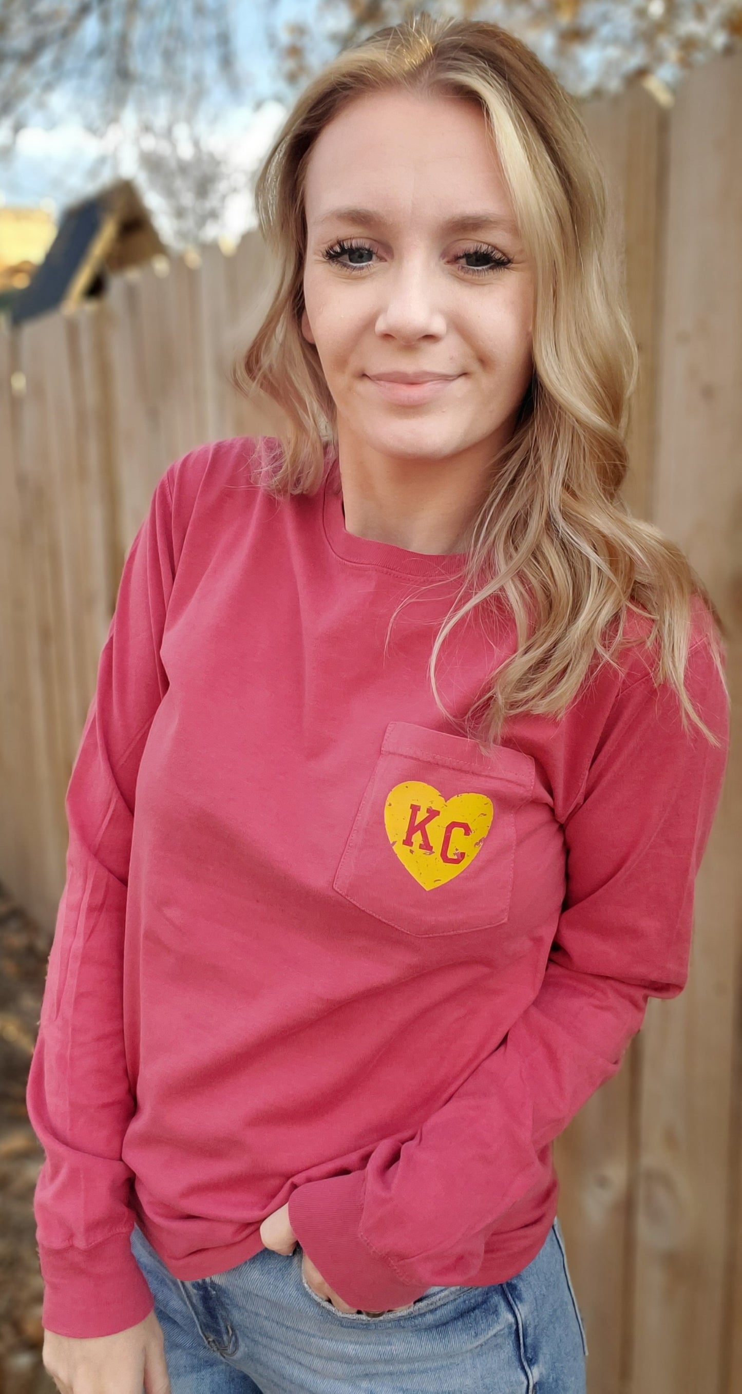 Red & Yellow KC Tee